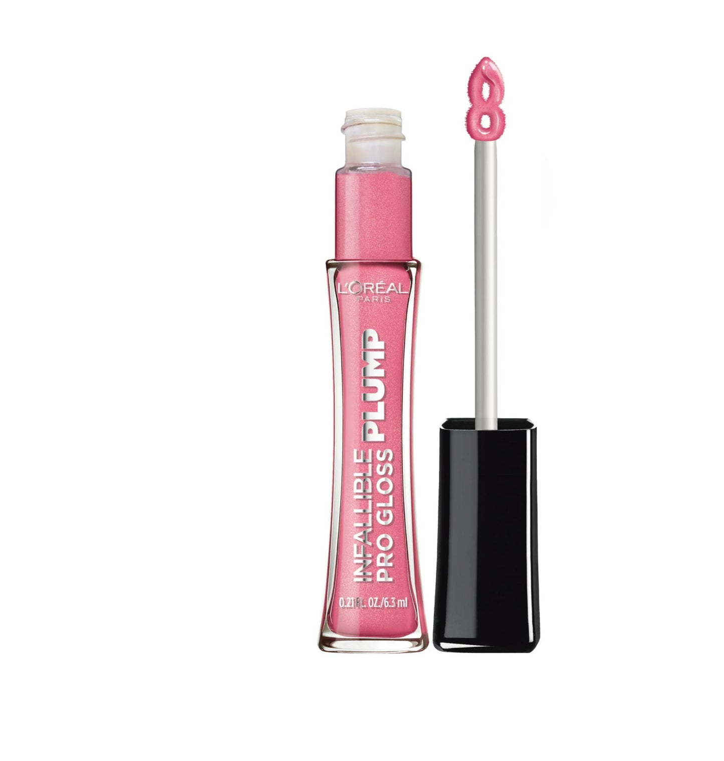 L'Oreal Paris Infallible Pro Gloss Plump Lip Gloss with Hyaluronic Acid, 603 Blush Gleam