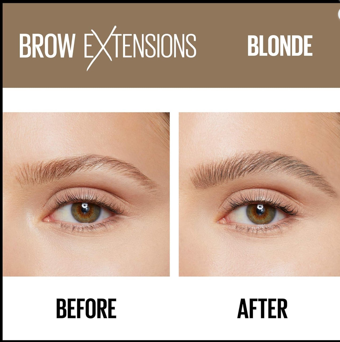 Maybelline Brow Extensions Fiber Pomade Crayon Eyebrow Makeup, Blonde