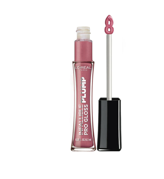 L'Oreal Paris Infallible Pro Gloss Plump Lip Gloss with Hyaluronic Acid, Mirror