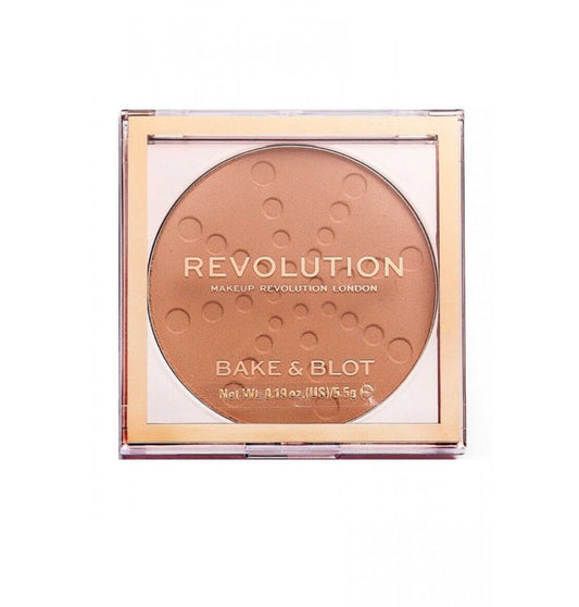 Revolution Beauty Bake and Blot Face Powder 5.5g Peach