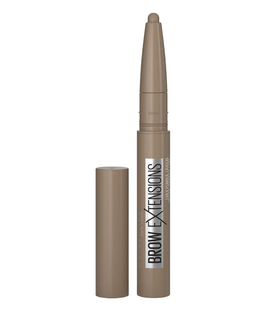 Maybelline Brow Extensions Fiber Pomade Crayon Eyebrow Makeup, Blonde
