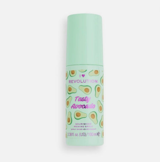 I Heart ❤️ Revolution TASTY AVOCADO Nourishing Priming Spray Dewy Finish
