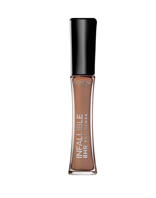 L’Oreal Paris Makeup Infallible 8 Hour Hydrating Lip Gloss, Dulce De Leche, 0.21 Fl Oz